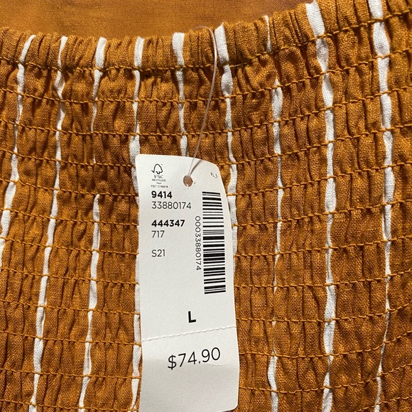 Reitman’s Linen-Blend Striped Shift Dress - Picture 6 of 9